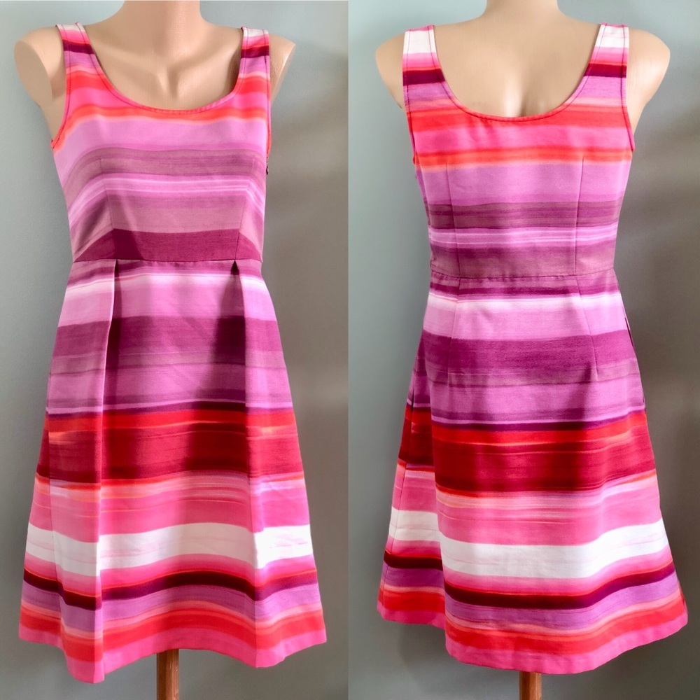 Loft A-Line Scoop Neck Dress